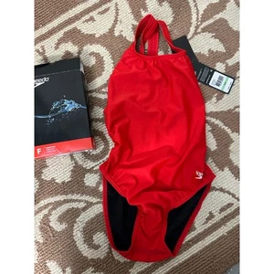 Speedo Girls Team Black Swimsuit One Piece Youth Size 8/34* - Picture 1 of 3