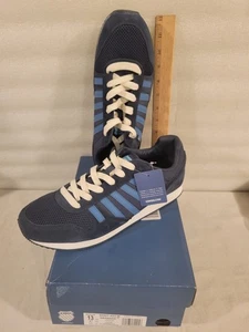 K-Swiss Hombres Granada Entrenadores Zapatos Con Cordones Talla 13 Tenis Confort Deportes Azul - Imagen 1 de 5