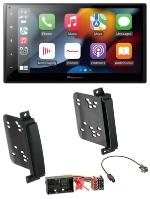 Pioneer DAB Bluetooth 2DIN USB MP3 Autoradio für Jeep Grand Cherokee Dodge Duran - Bild 1 von 4