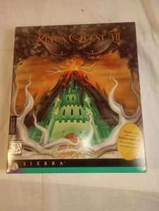 Kings Quest VII ~ The Princeless Bride ~ Versione 2.0 ~ CD PC ~ 1995 ~ OEJ - Foto 1 di 24