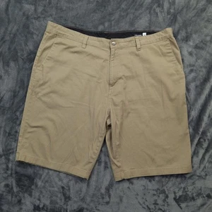 Volcom Shorts Mens 42 Khaki Chino Stretch Casual Walk 5 Pocket Golf A0911TV3 - Picture 1 of 19