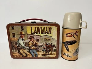 Fiambrera y termo Lawman vintage 1961-1964 de Thermos. Por encima de la media - Imagen 1 de 20