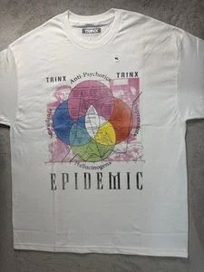 NEU Trinx Streetwear Anti-Psychotika Oversized T-Shirt Herren XL Neu ohne Etikett - Bild 1 von 9