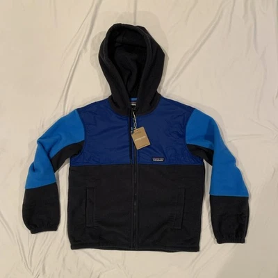 Sudadera con capucha polar Microdini azul infinito Patagonia talla S 26270 $149 nueva con etiquetas Foto 1 de 4