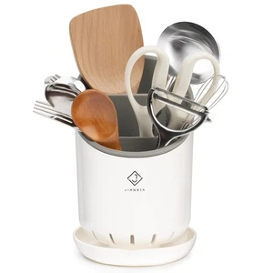 Utensil Holder，Kitchen Utensil Crock with Detachable Base，Cooking Utensil Org... - Foto 1 di 7