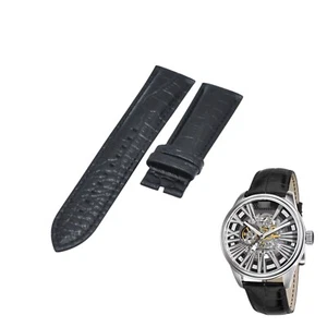 AR4629 22mm schwarzes Lederarmband für Emporio Armani - Bild 1 von 7