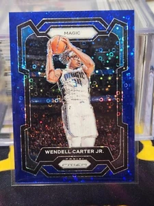 2023-2024 Panini Prizm Fast Break Wendell Carter JR. Blue Disco /150 - SP - Picture 1 of 2