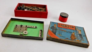 A.C. GILBERT ERCTOR SET 1922 74E (1,7 libbre di pezzi) - Foto 1 di 7