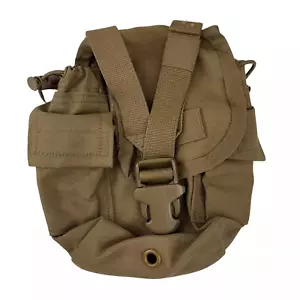 Used Good Coyote General Purpose/Canteen Cover W/ 1 Quart Canteen *mocinc.1982* - Picture 1 of 10