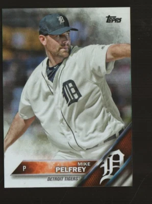 2016 Topps Rainbow Foil #642 - Mike Pelfrey - Detroit Tigers  16-956 - Image 1 of 2