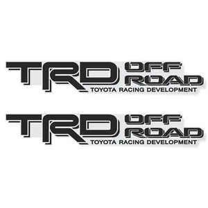 2X GOLD HOOK TRD Toyota Tacoma Decals and Stickers, Offroad graphic, BLACK MATTE - Bild 1 von 5