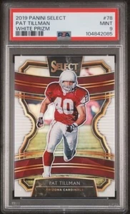 2019 Panini Select - Concourse White Prizm #78 Pat Tillman /35 - Picture 1 of 2