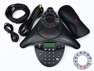Polycom Soundstation 2 Conference Phone - Inc Free UK Delivery & Warranty -