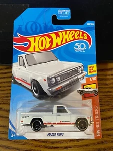 HOT WHEELS - MAZDA REPU WHITE 204/365 HW Hot Trucks - Picture 1 of 2