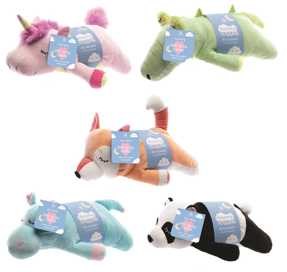 Lavender Fragranced Dreamy Hottie with Microwaveable Tummy Pouch ~ 46cm Long - Image 1 of 1