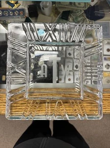 Tiffany And Co Germany Crystal Atlas Ashtray - Picture 1 of 5