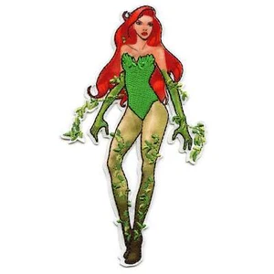 DC Poison Ivy Patch Full Body Comics Sublimated Embroidery Iron on - Picture 1 of 2