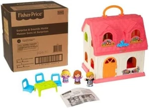 Fisher-Price Little People Juguete para Niños Pequeños Sorpresa y Sonidos Casa de Juegos Musical - Imagen 1 de 12