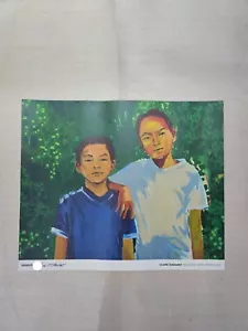 Póster firmado limitado de Claire Tabouret Tegyu & Terrin (verde) - Imagen 1 de 4