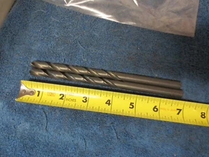 Lot of 2,  23/64" drill bits HSS Chicago Latrobe USA new Taper Length 7" - Picture 1 of 3