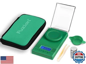 Fuzion Milligram Scale 50g/ 0.001g, Portable mg Scale with LCD Backlit, Tare, - Picture 1 of 5