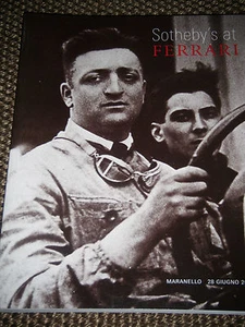 2005 SOTHEBY'S AUCTION CATALOGUE MARANELLO FERRARI F512 121 LM330 GTS 212 INTER - Picture 1 of 7