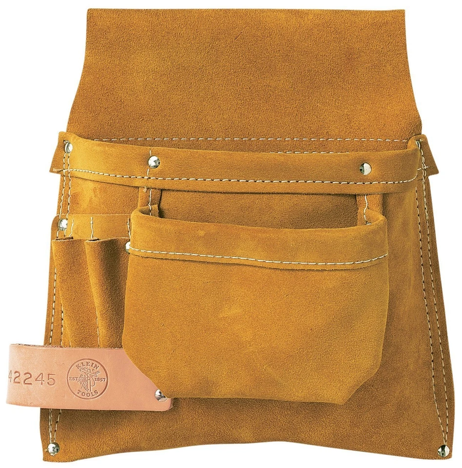  Klein Tools 42245 Right-Hand Nail and Tool Pouch  - Image 1 of 1