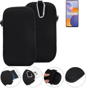 Neoprene case bag for Huawei nova Y9a Holster protection pouch soft Travel cover - Picture 1 of 7