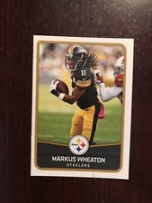 2016 Panini NFL Mini Stickers #123 - Markus Wheaton - Pittsburgh Steelers