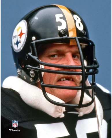 Jack Lambert Pittsburgh Steelers Unsigned Close Up 8" x 10" Photo - Fanatics Cover