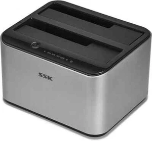 Aluminiowa stacja dokująca SSK do USB 3.0 SATA - Zdjęcie 1 z 2