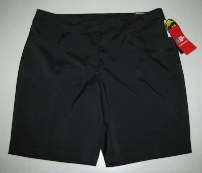 Nuevos pantalones cortos de golf PGA Tour para mujer. Talla 16 azul marino. Entrepierna 9". UPF 50. Foto 1 de 2