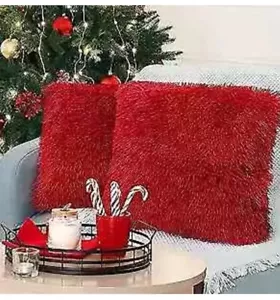 Throw Pillow Covers, Pack of 2 Christmas Pillow Covers 20 X 20 Inches - Picture 1 of 5