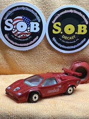 Matchbox 1985 Lamborghini Countach LP 500 S Red Diecast NM Condition - Image 1 of 4