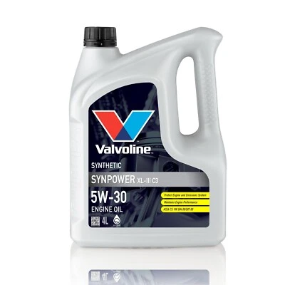 Valvoline SynPower XL-III C3 Olio motore 5W-30 tanica 4 L litri Olio sintetico - Immagine 1 di 3