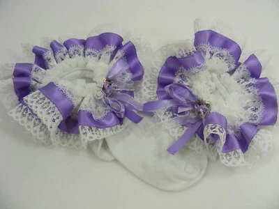 sissy взрослых baby ddlg с рюшами лодыжки носки карнавальный костюм kawaii косплей мужчин дамы  - Изображение 1 из 4