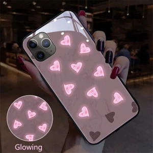 LED Call Light Flash Up Phone Cases For Samsung - Picture 1 of 84