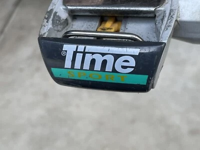 Vintage TIME Sport Clipless Pedals - Multireflex - Silver & Celeste - France - Image 1 of 4