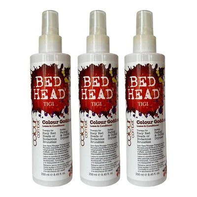 3 Pack TIGI Bed Head Colour Goddess Leave In Conditioner 8.45 oz Toffee Scent - Image 1 of 4