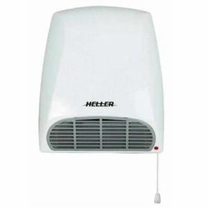 Heller Wall Mounted Bathroom/Toilet Fan Heating/Heater 32cm w/ Pull Switch 2000W - Picture 1 of 3
