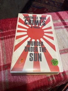 japanese war crimes and trials murder under the sun vhs - Imagen 1 de 5