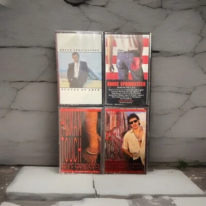 Bruce Springsteen 4 Cassette Lot 1980's Columbia Records Born in the U.S.A. +3 - Picture 1 of 4