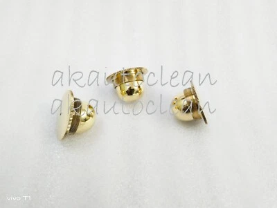 3 tapas de tanque de gasolina de latón Harley Davidson Peashooter 1925-1932 VL DL RL Foto 1 de 4