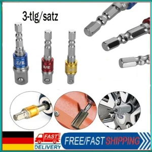 STECKNUSS NUSSHALTER AKKUSCHRAUBER BIT ADAPTER-FÜR SCHLAGSCHRAUBER1/4" 3/8" 1/2" - Bild 1 von 7