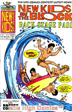 NEW KIDS ON THE BLOCK BACK STAGE PASS (1990 Series) #2 Very Fine Comics Book