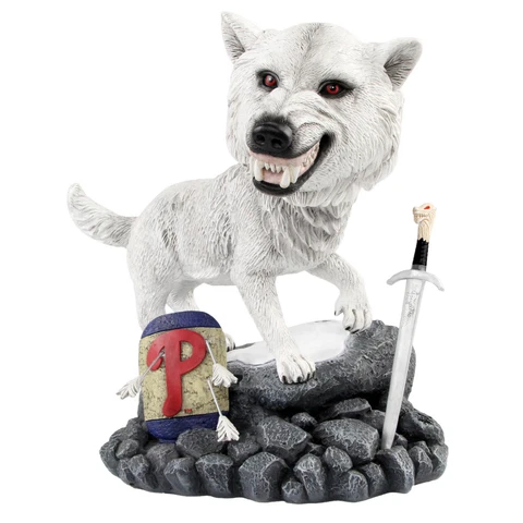 Philadelphia Phillies Game of Thrones Direwolf Bobblehead MLB Cover