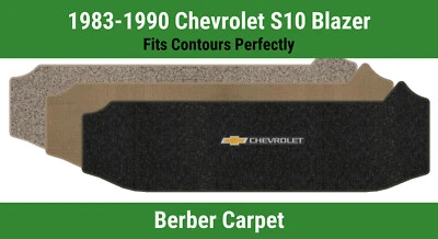 Alfombra de carga pequeña Lloyd Berber para blazer Chevy S10 del 83-90 con pajarita Chevy y palabra Foto 1 de 4