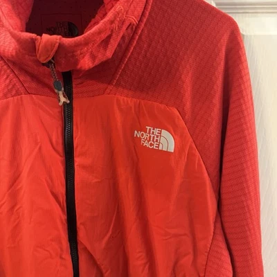 The North Face Summit Series Ventrix Red Jacket Hood Insulated Zip Men M READ - Image 1 of 4
