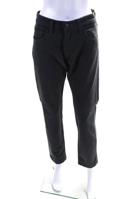 Pantalones de mezclilla para mujer J Brand tiro medio calce ajustado rectos grises talla 29 Foto 1 de 4