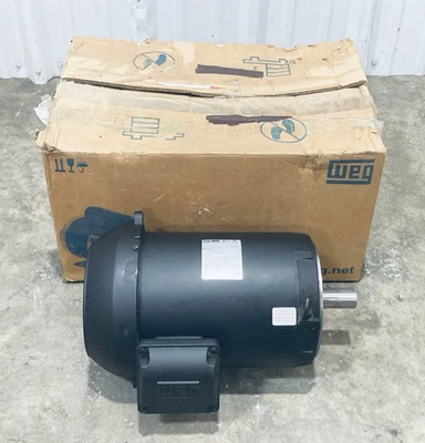 WEG 01018ET3ER215TC-S Roller Nema Premium Electric Motor 10hp 213/5TC-FR TEFC - Image 1 of 4